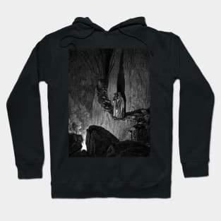 High Resolution Gustave Doré Illustration Virgil Addresses the False Counselors Hoodie